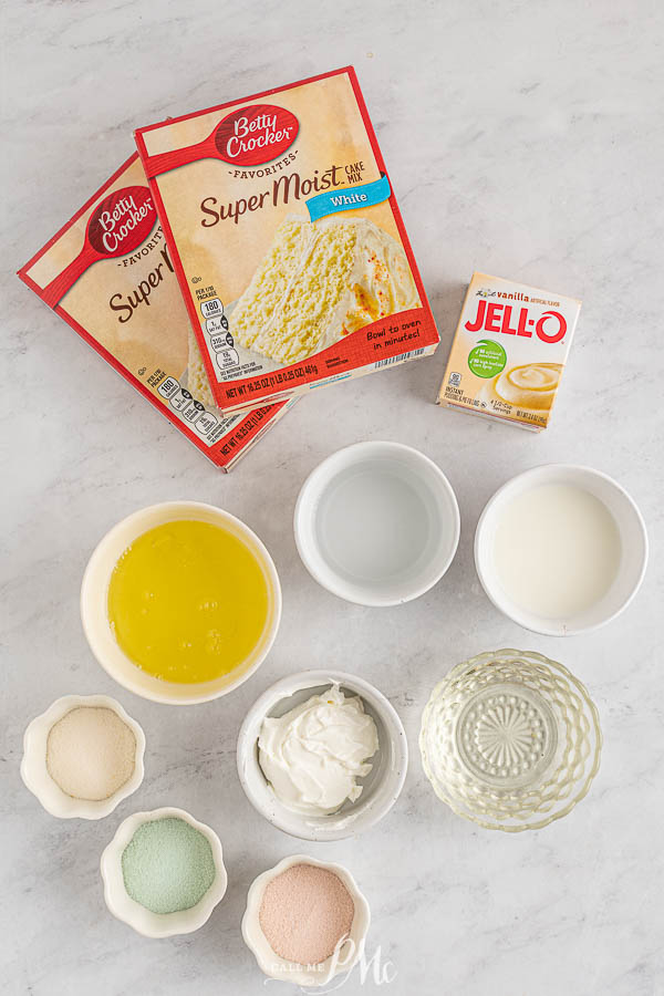 Citrus Layered Cake ingredients