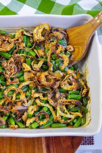 HEALTHY GREEN BEAN CASSEROLE