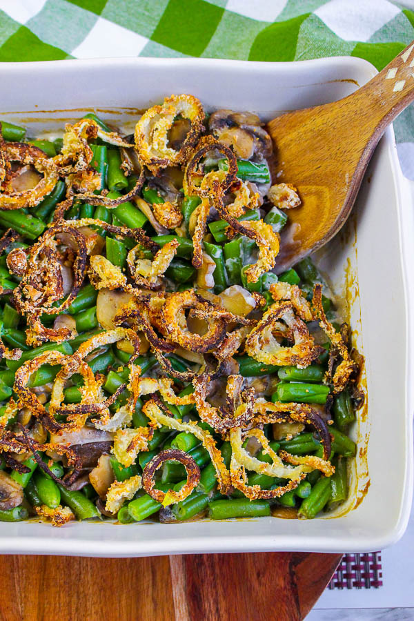 Healthy Green Bean Casserole