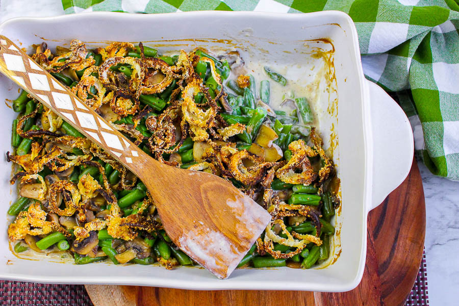 Healthy Green Bean Casserole