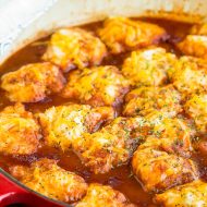 OLD FASHIONED TOMATO DUMPLINGS