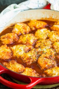 OLD FASHIONED TOMATO DUMPLINGS