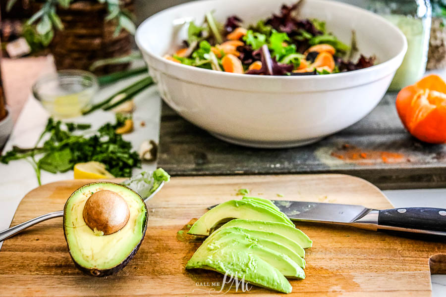  Avocado slices