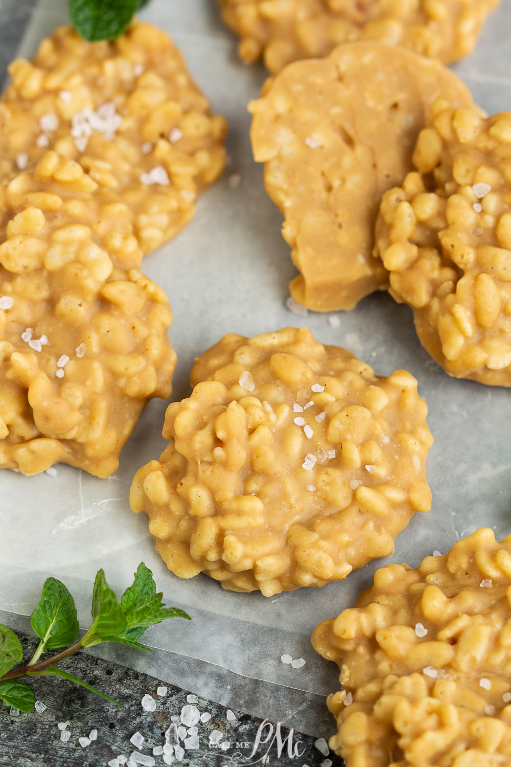 Peanut Butter Rice Krispie Cookies