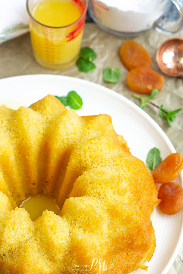 old fashioned apricot nectar cake dessert