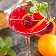 BLOOD ORANGE MARTINI RECIPE