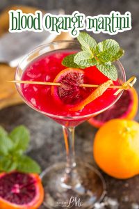 BLOOD ORANGE MARTINI RECIPE