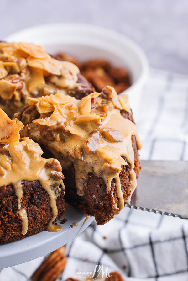 Dark Chocolate Bourbon Pecan Pie Cheesecake