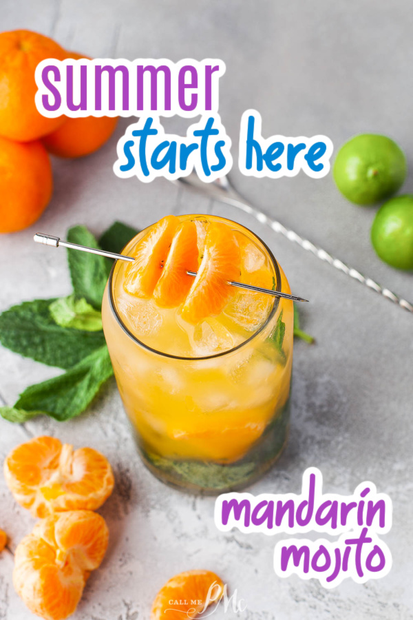 mandarin tangerine mojito