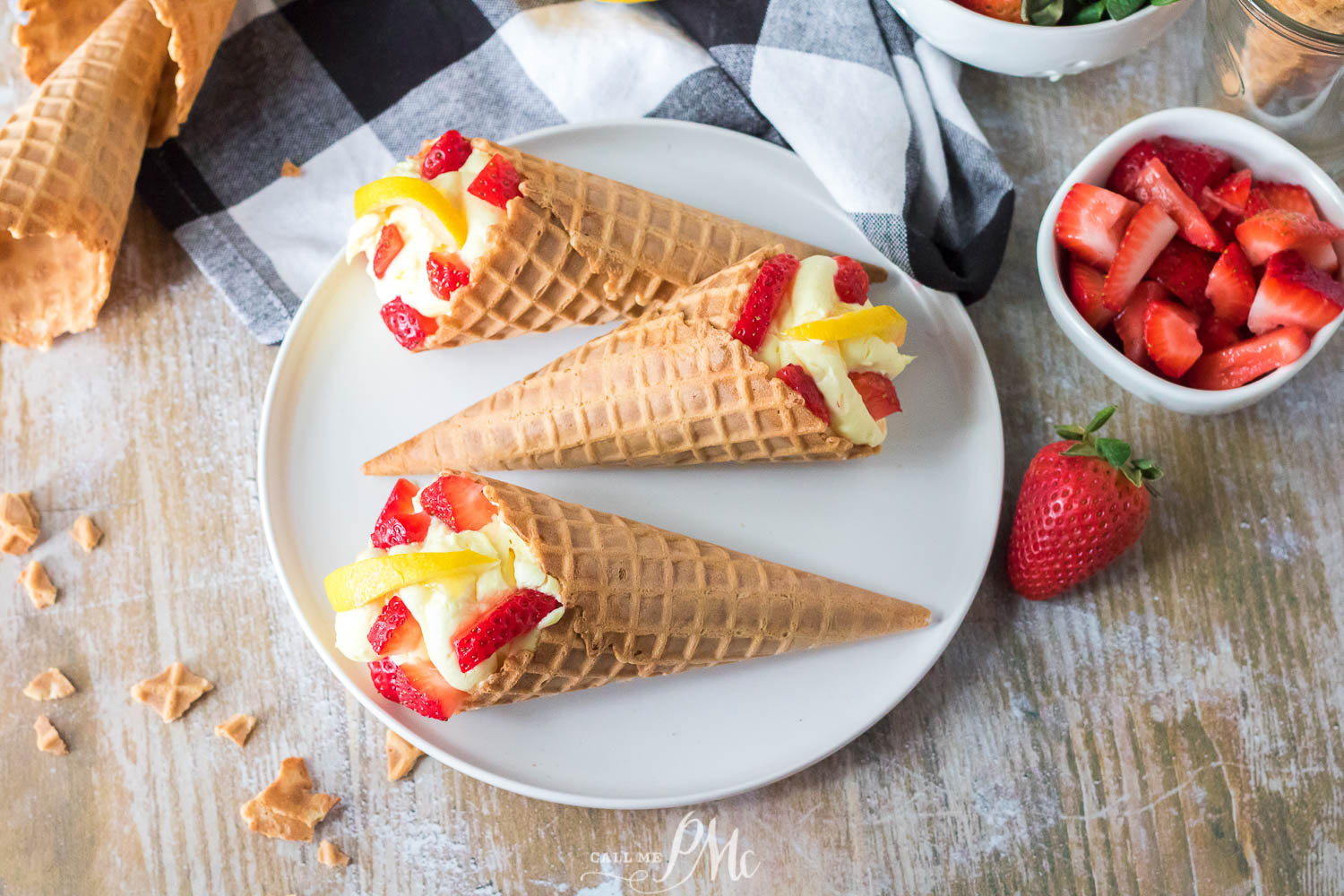  Cheesecake Cones 