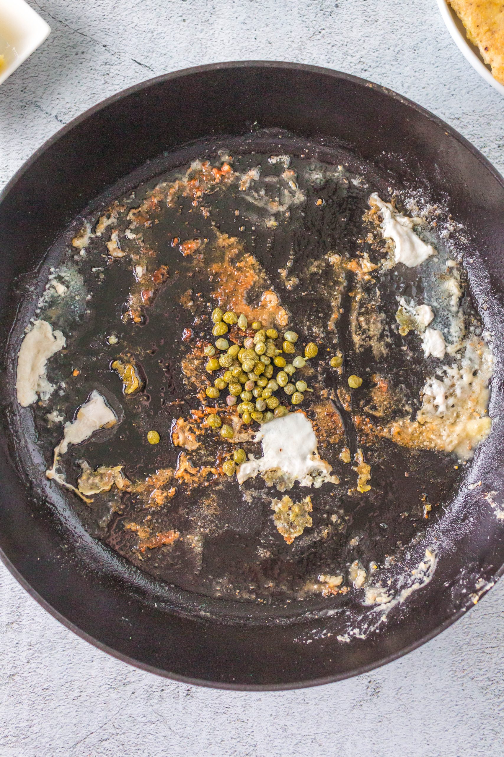 pan with capers pan with capers