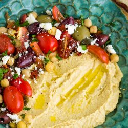 Loaded Lime Garlic Hummus