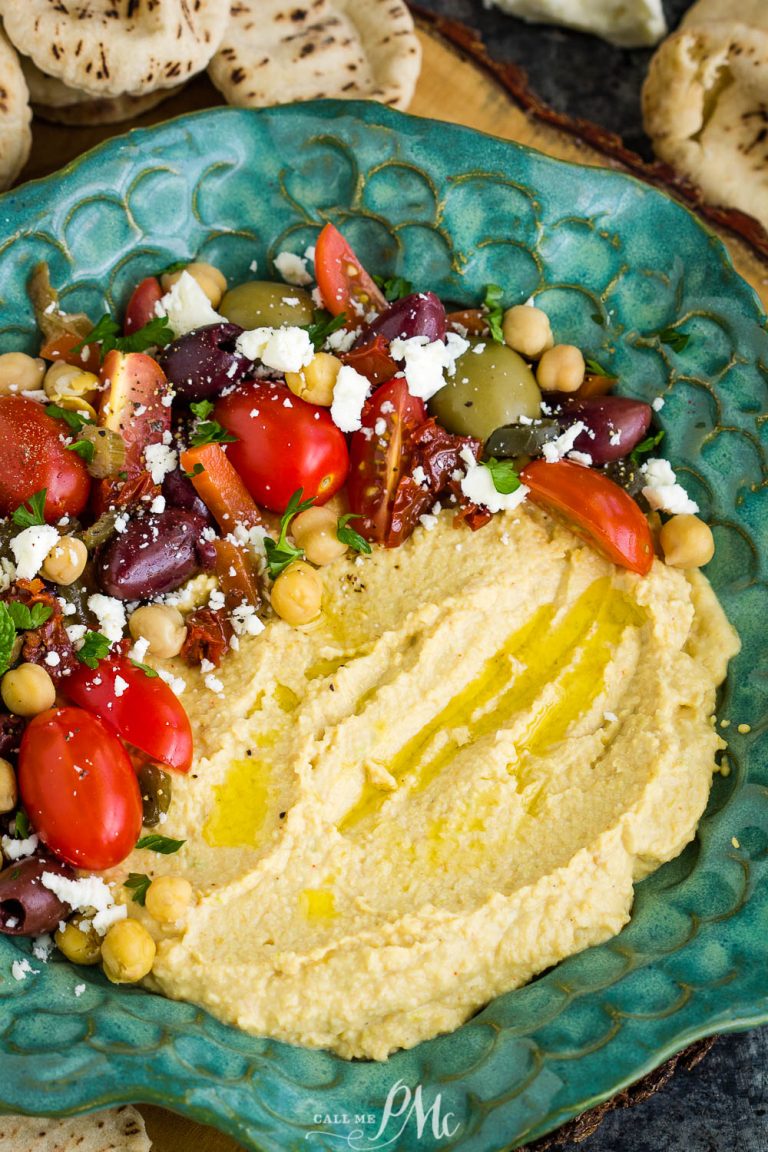 LOADED LIME GARLIC HUMMUS RECIPE