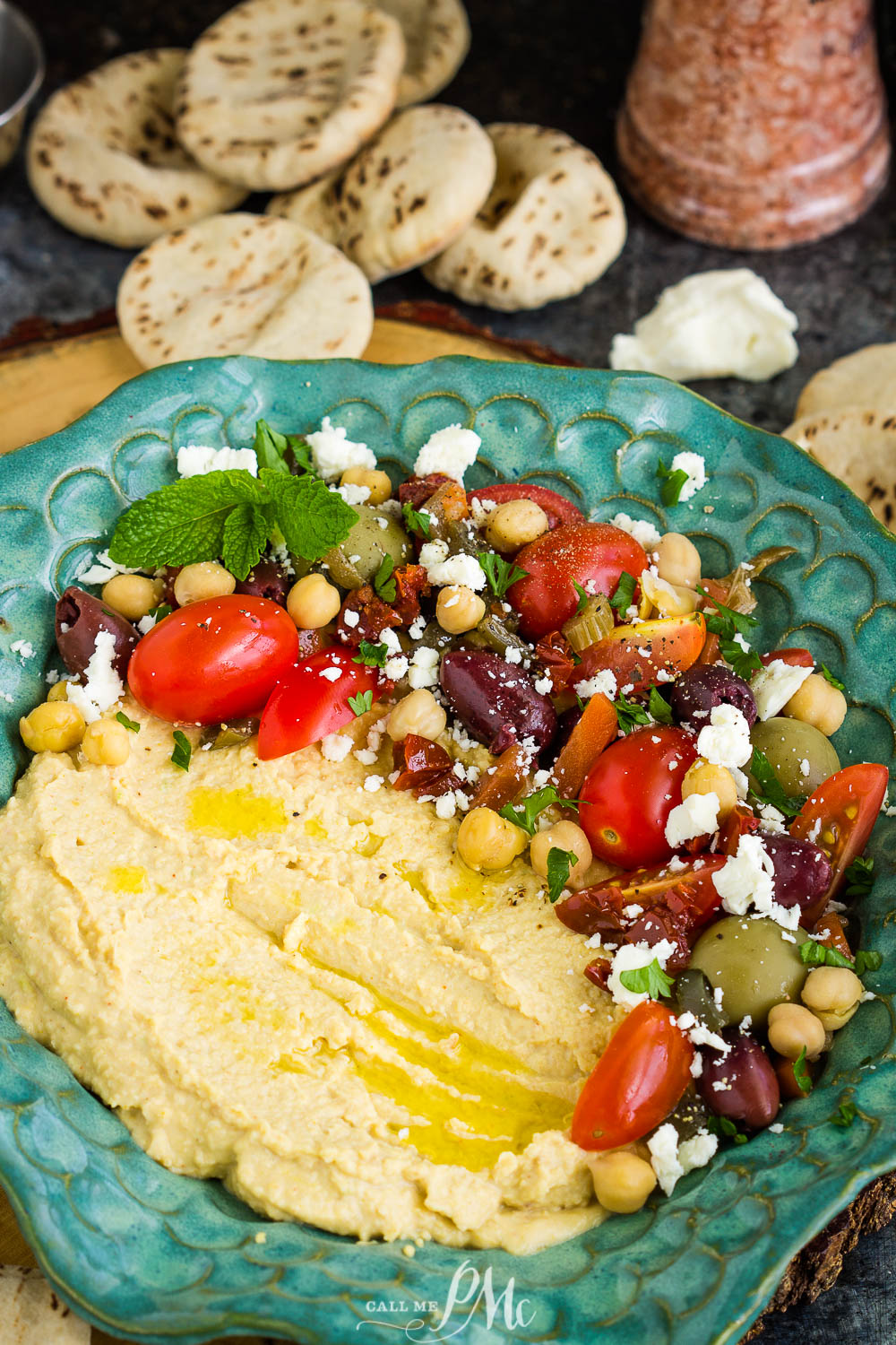 Loaded Lime Garlic Hummus