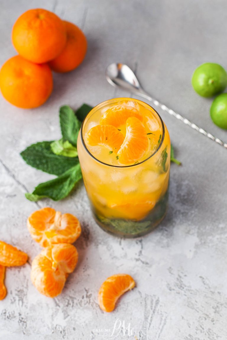 MANDARIN OR TANGERINE MOJITO