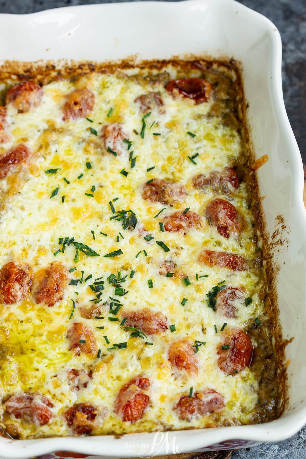 Baked Caprese Orzo