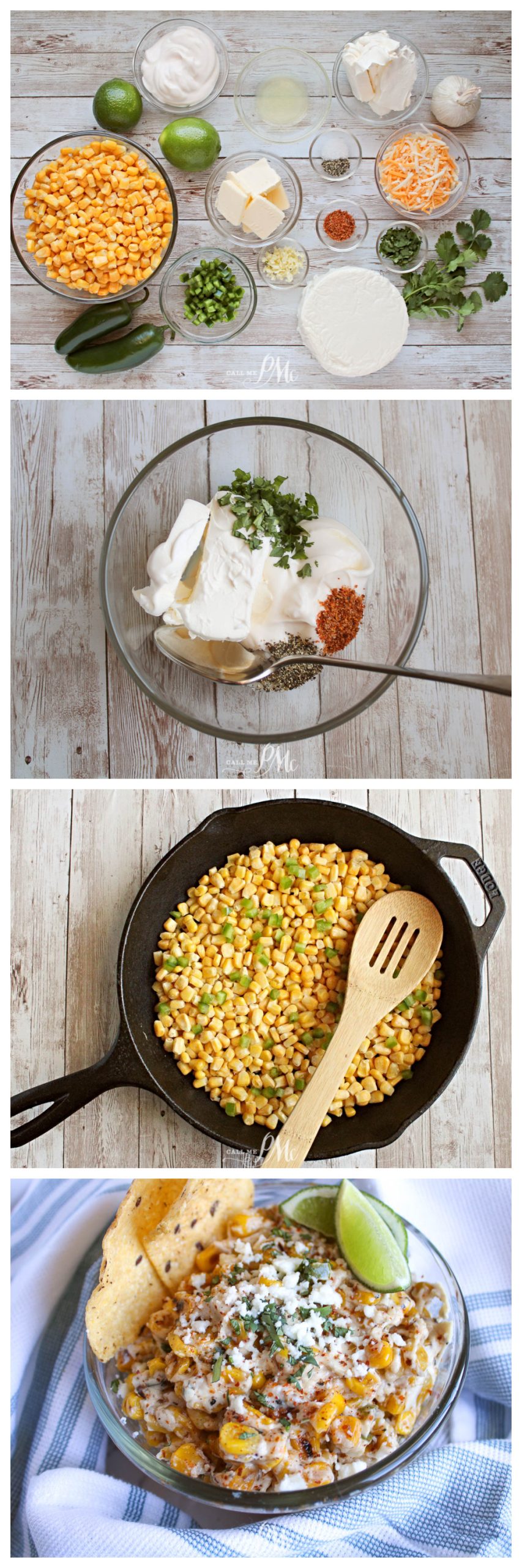 Spicy Charred Street Corn {Elote} Dip is the best dip to serve during the Summer months and with Mexican-inspired foods.