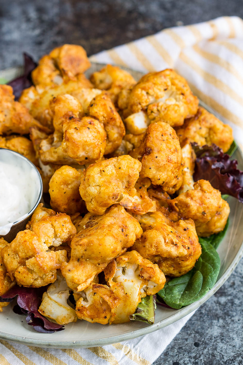 baked cauliflower baked cauliflower