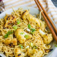 SESAME ORANGE CAULIFLOWER RAMEN