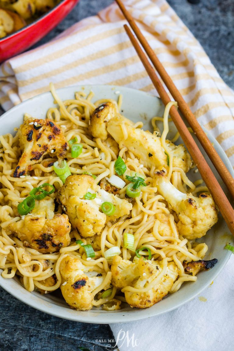 SESAME ORANGE CAULIFLOWER RAMEN