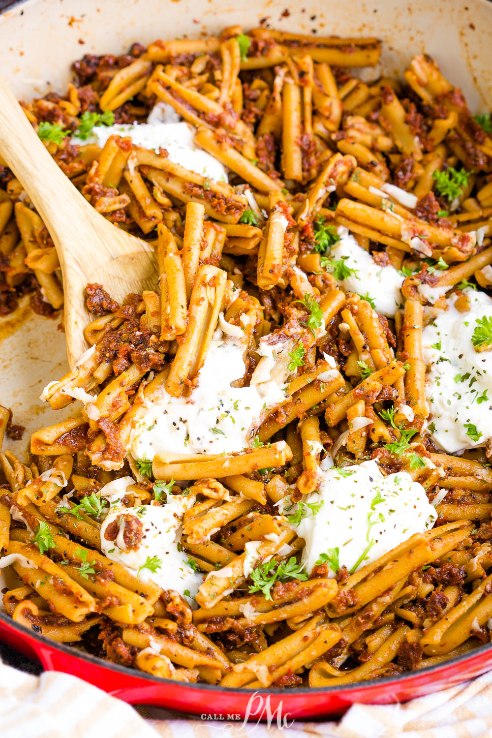 Sun-dried Tomato Burrata Pasta by Call Me PMe Burrata Pasta