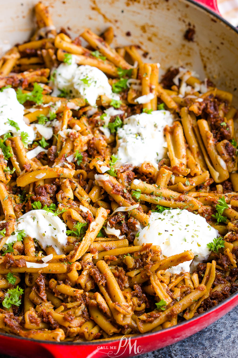 Sun-dried Tomato Burrata Pasta