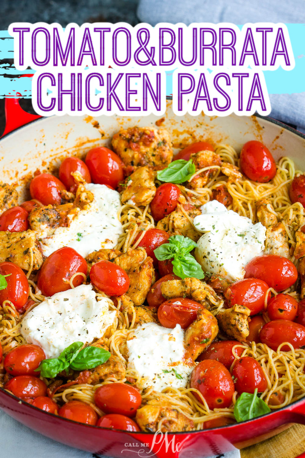Grape Tomato Burrata Chicken Pasta grape tomato burrata chicken pasta