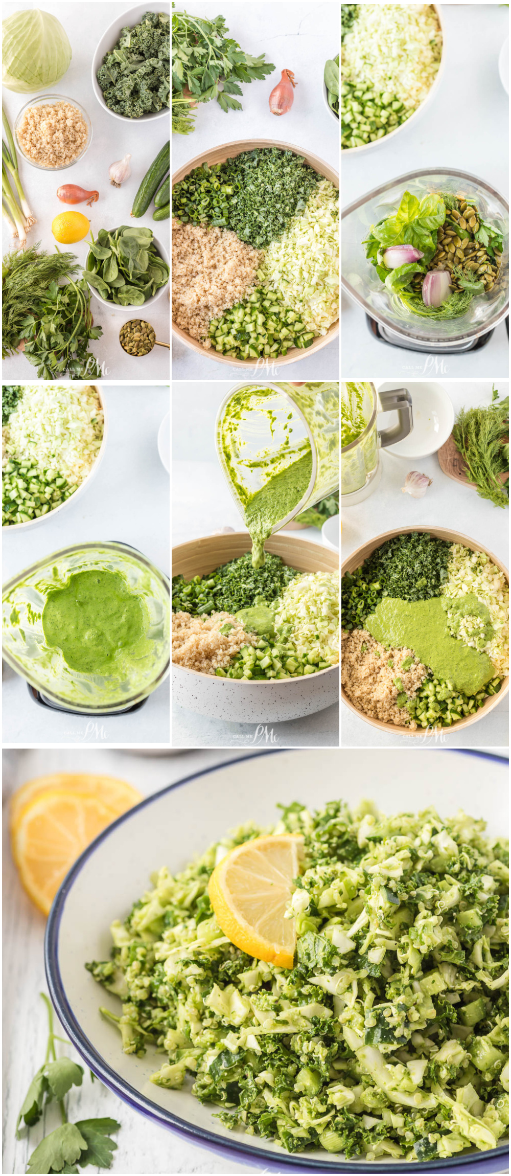 Chopped Salad collage