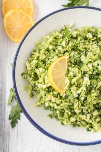 GREEN GODDESS CHOPPED SALAD {TikTok Recipe}