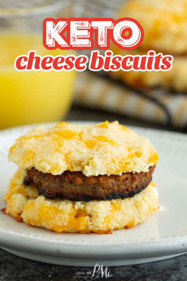 Keto Cheese Biscuits with Almond Flour are easy-to-make and flavorful. Using almond flour, cream cheese, and cheddar cheese they are a great alternative to traditional breakfast biscuits.