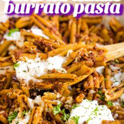 Sun-dried Tomato Burrata Pasta is a unique, flavor-packed pasta recipe with sun-dried tomatoes, spices, and burrata cheese. #pasta #recipe #burrata #callmepmc