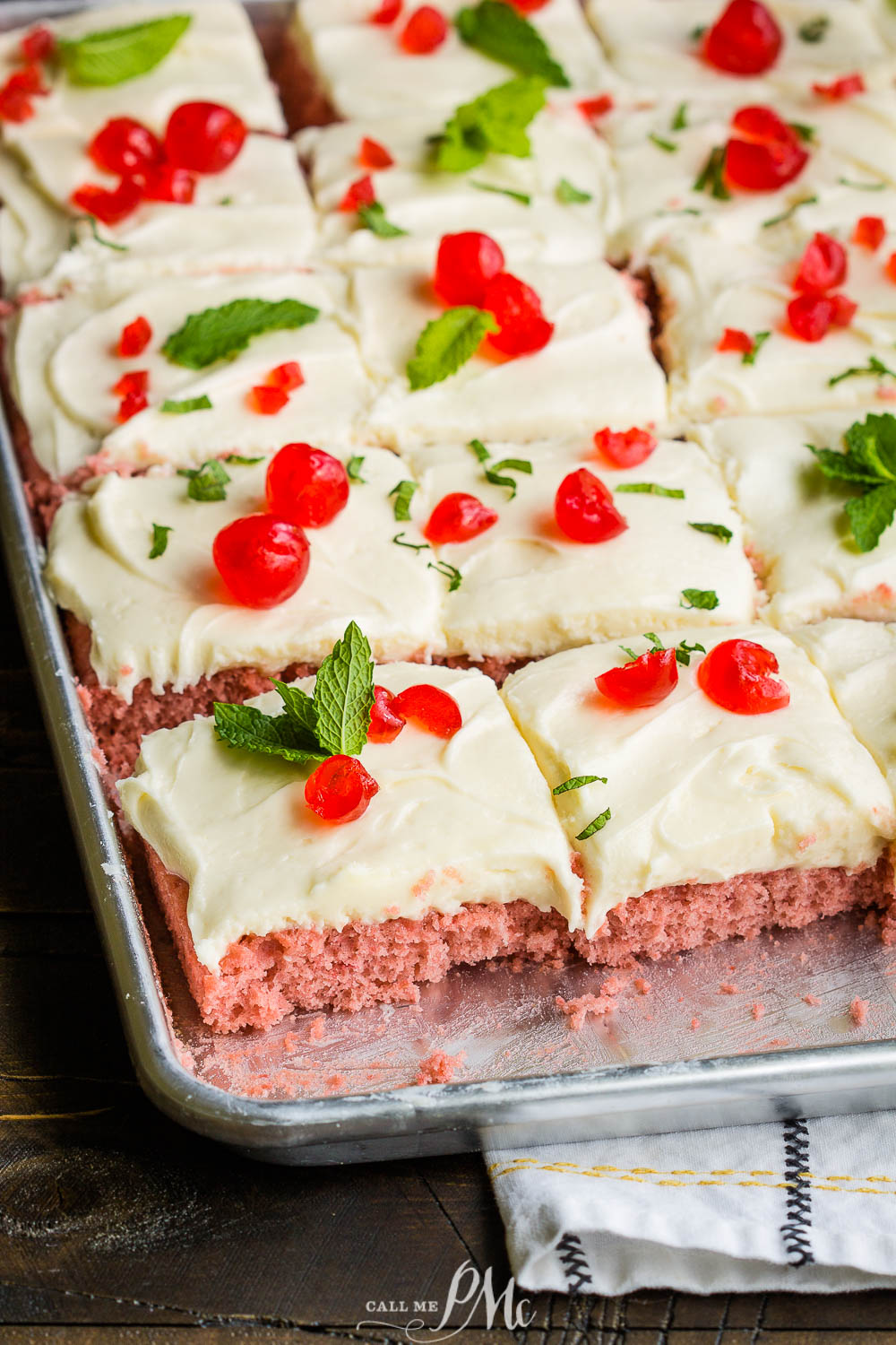 Cherry Sheet Cake