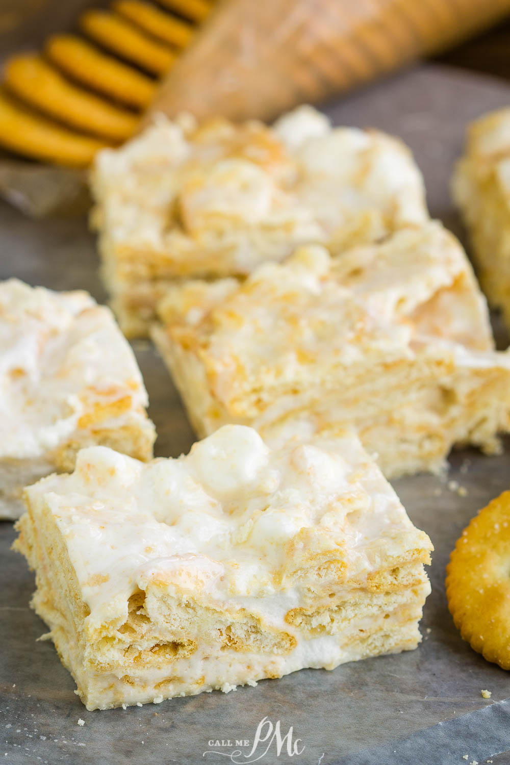 Ritz Krispie Treats are lip-smacking, finger-licking good and a spin-off of Rice Krispie treats. They're made with buttery crackers for an insanely good sweet and salty fix!