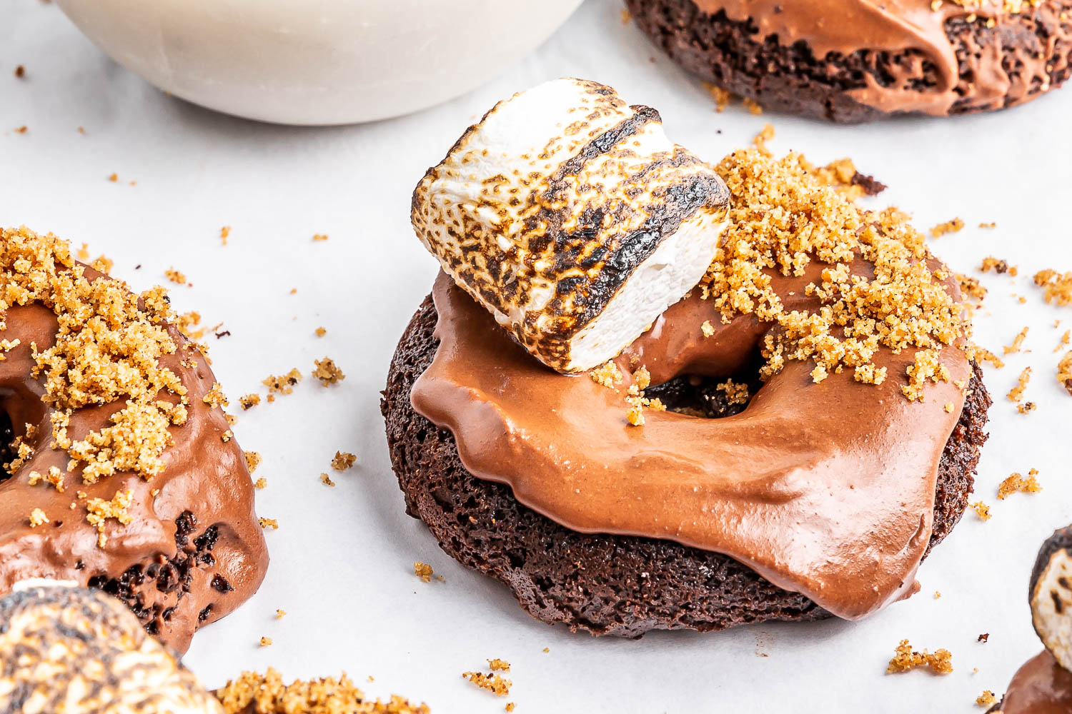  S'mores Doughnuts Recipe smores doughnuts recipe