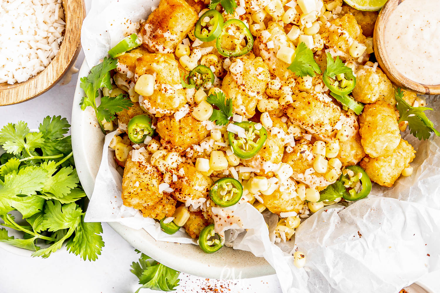 MEXICAN STREET CORN TOTCHOS 