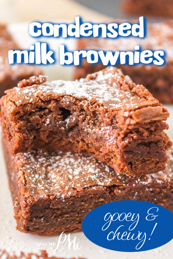 Gooey Condensed Milk Brownies