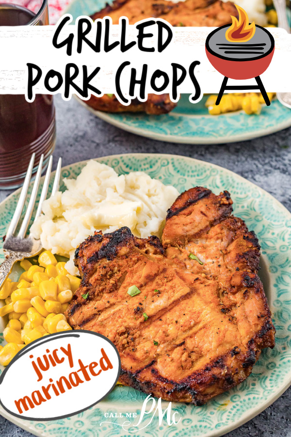 Juicy Marinated Grilled Pork Chops