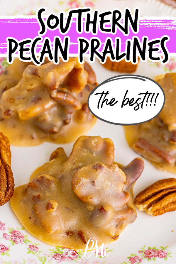  Pecan Pralines