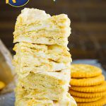 Ritz Krispie Treats are lip-smacking, finger-licking good and a spin-off of Rice Krispie treats. They're made with buttery crackers for an insanely good sweet and salty fix!