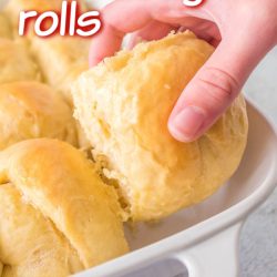 Sourdough Discard Dinner Rolls.