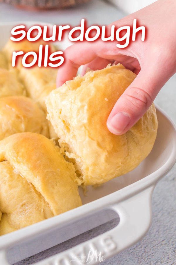 Sourdough Discard Dinner Rolls.