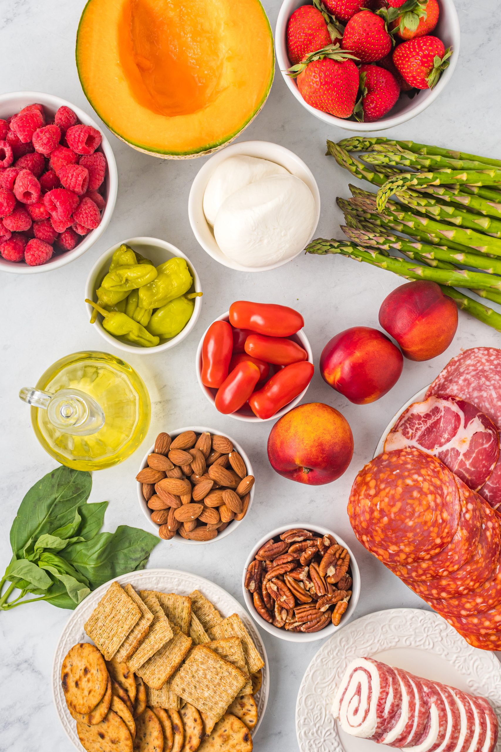 Charcuterie ingredients