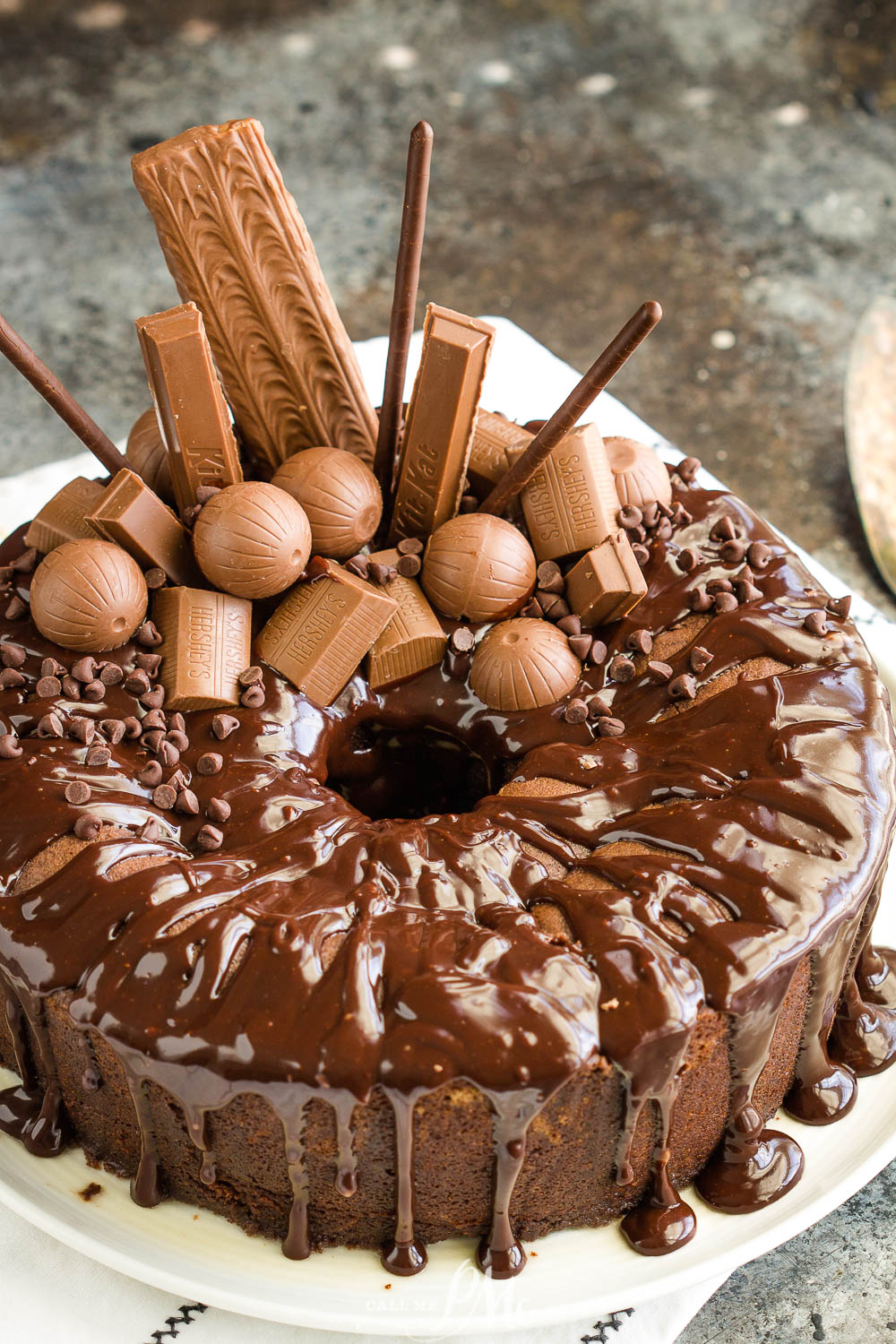 Chocolate Amaretto Pound Cake