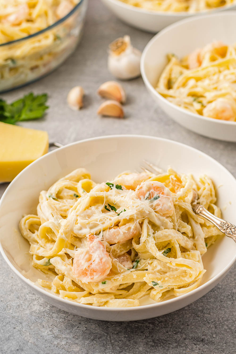 Shrimp Fettuccine Alfredo Quick Shrimp Fettuccine Alfredo