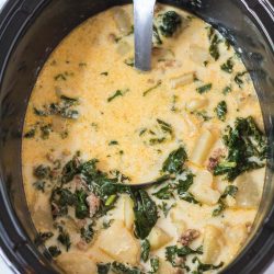 Slow Cooker Zuppa Toscana #slowcookerrecipes