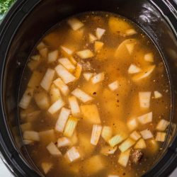 Slow Cooker with potatoes