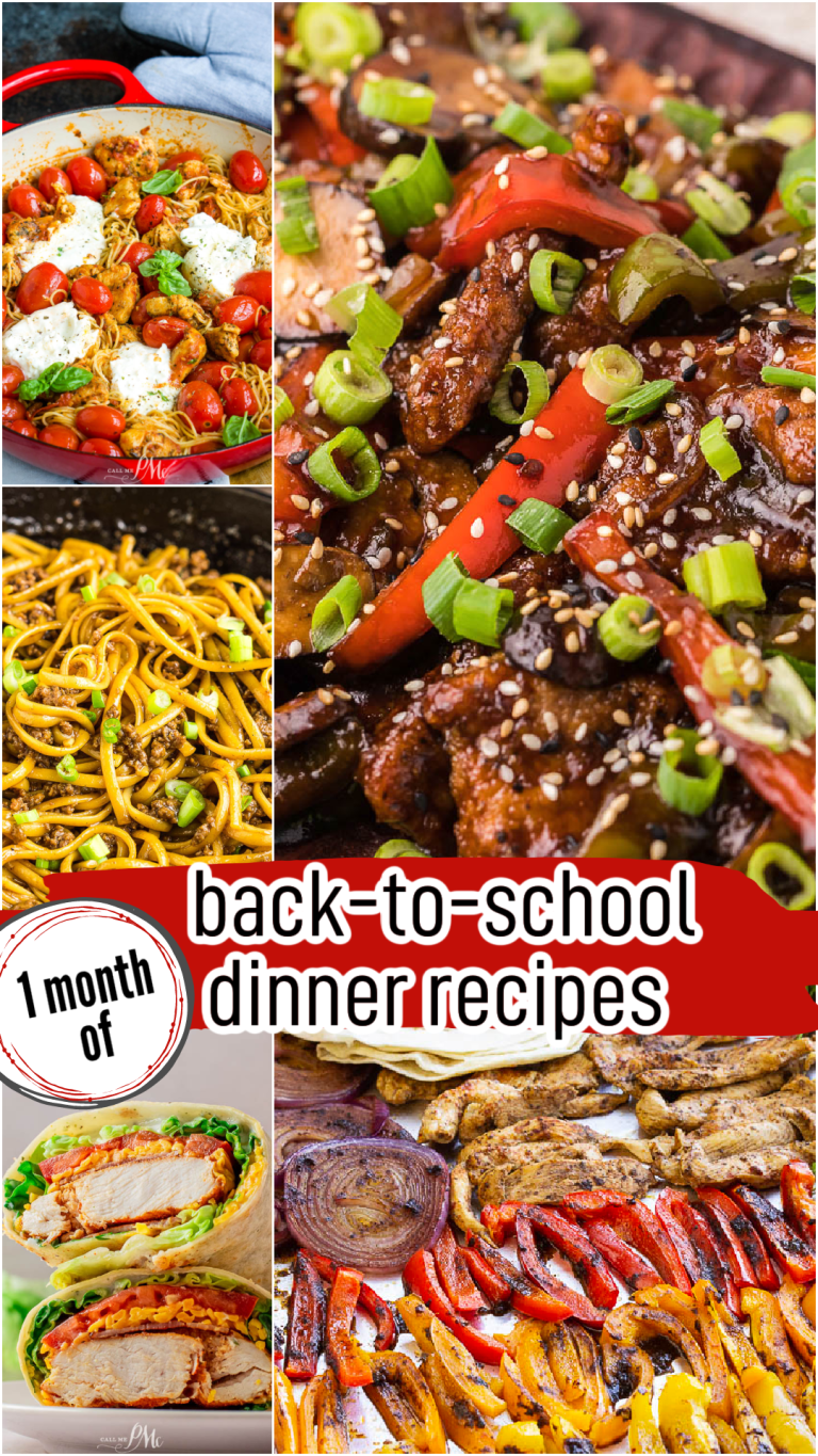 20 A+ BACK TO SCHOOL DINNER RECIPES