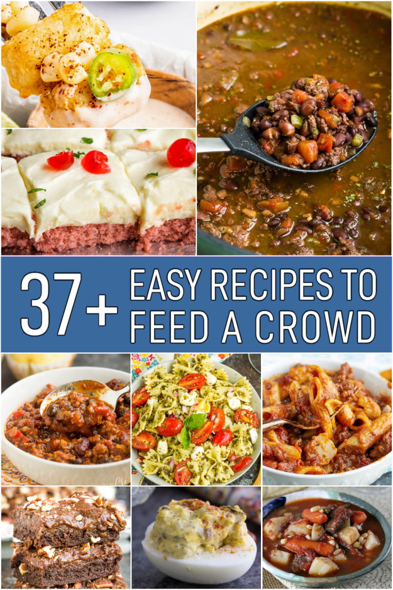EASY RECIPES TO FEED A CROWD
