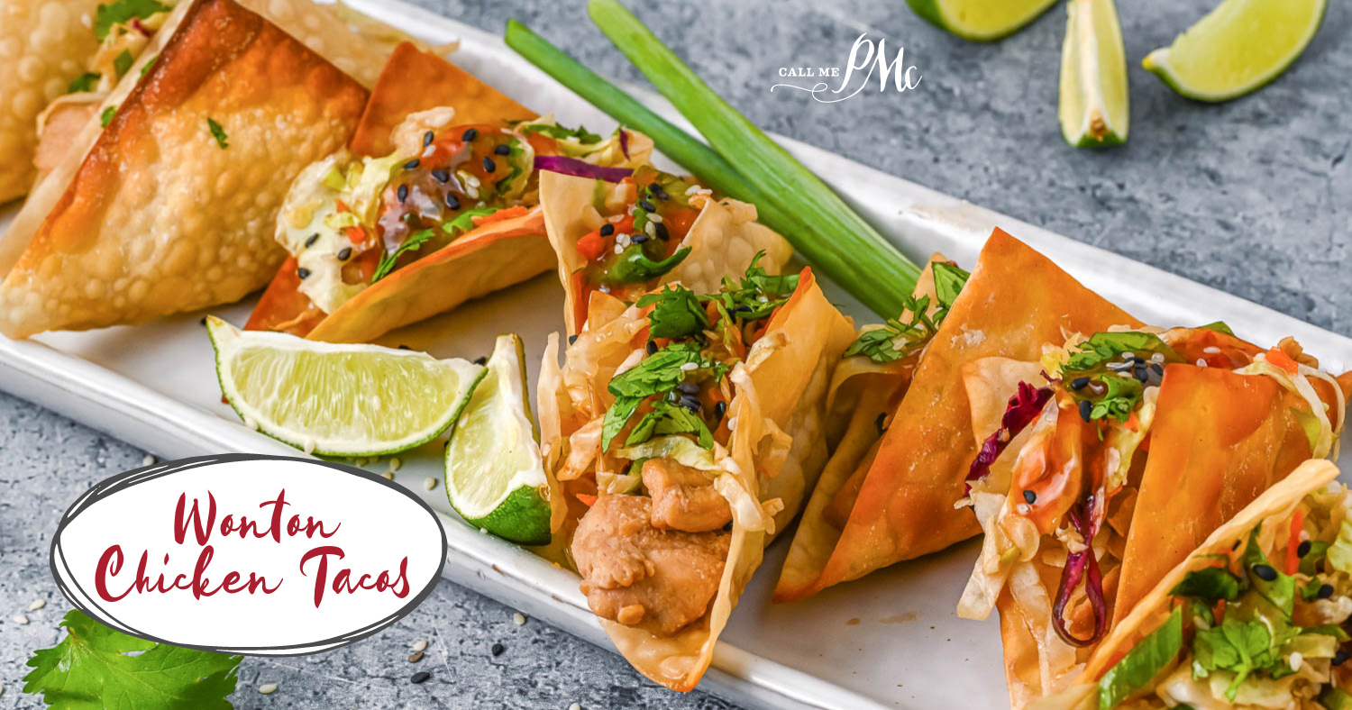 APPLEBEE'S WONTON CHICKEN TACOS