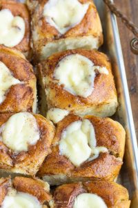 danish made with sweet dinner rolls